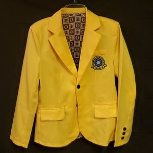 Yellow blazer
